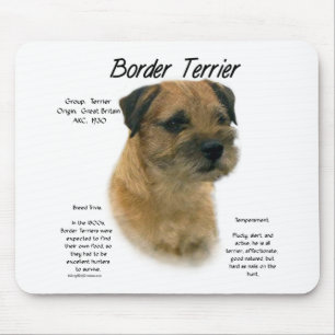 Design für den Verlauf von Border Terrier Mousepad