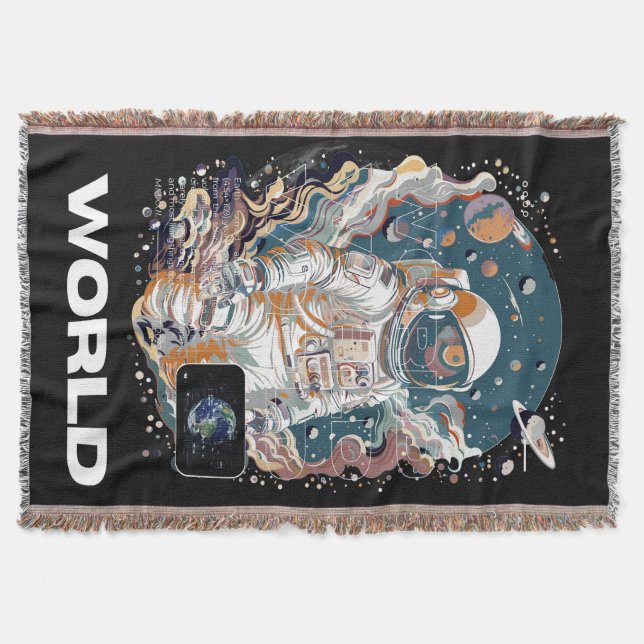 Design für den Weltraum Decke (Vorderseite)