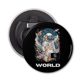 Design für den Weltraum Flaschenöffner