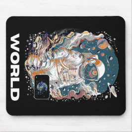 Design für den Weltraum Mousepad