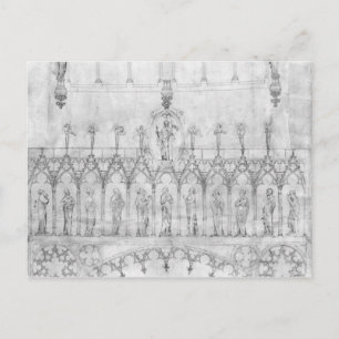 Design für die Galerie der Könige auf der � Postkarte