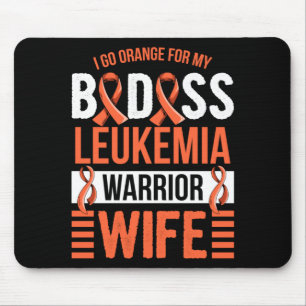 Design für Ehemann eines AML-Leukämie-Kämpfers Mousepad