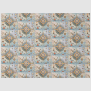 Design für eine Reihe von Nautical Compass 23 Seidenpapier