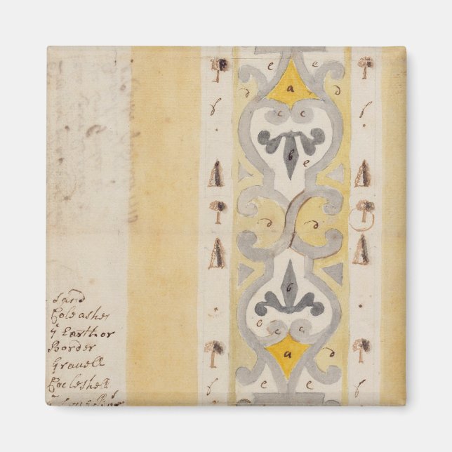 Design für einen Knot Garden, Bush Hill in der Näh Magnet (Vorne)