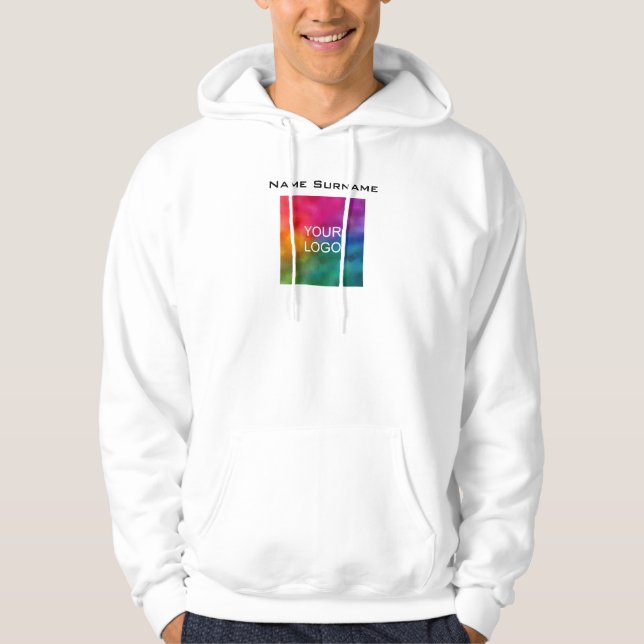 Design für Firmenlogo Mitarbeiter Hoodie (Vorderseite)