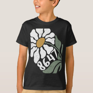 Design für florale Anti-Trump-Anweisungen T-Shirt