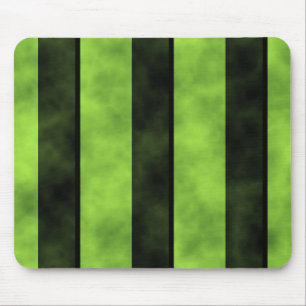 Design für grüne und schwarze Streifen Mousepad