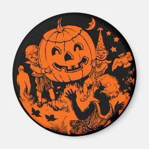Design für Halloween aus den 1920er Jahren - Magne Magnet
