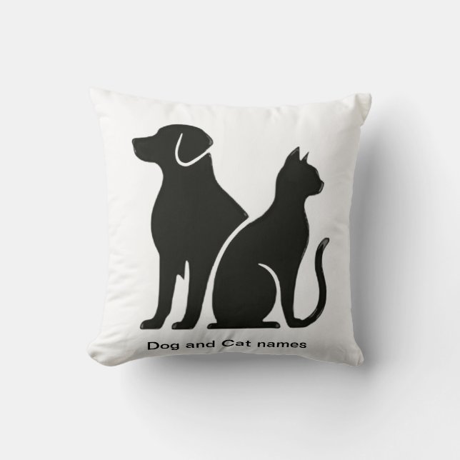 Design für Hunde und Katzen Kissen (Vorderseite)