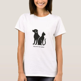 Design für Hunde und Katzen T-Shirt