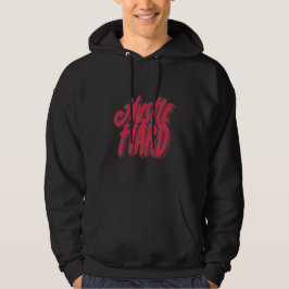 Design für Husteln und Herz-Zitat Hoodie