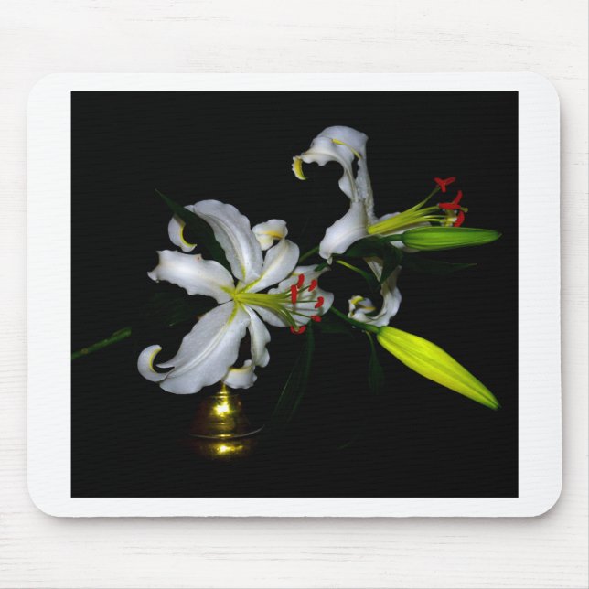 Design für irische Blume Mousepad (Vorne)