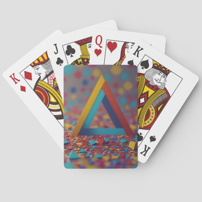 Design für klassische Playing Cards Spielkarten (Rückseite)