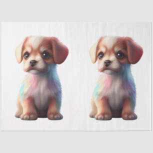Design für kleine Hunde 24 Seidenpapier