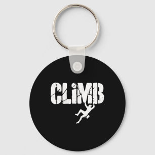 Design für Kletterer mit bedrucktem Boulder-Klette Schlüsselanhänger