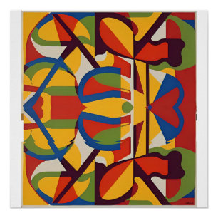 Design für langsames Entriegeln Poster