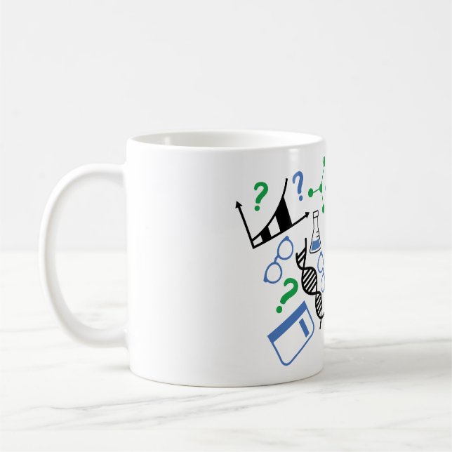 Design für maßgeschneiderte Lehrkräfte Kaffeetasse (Links)
