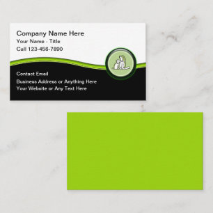 Design für moderne Pet Care-Visitenkarten Visitenkarte