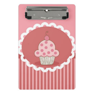 Design für rosa Cupcakes Mini Klemmbrett