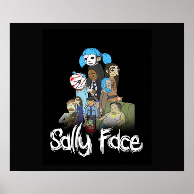 Design für Sally Face Episode 1 Poster (Vorne)