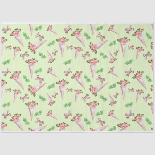 Design für Shabby Chicen 9 Seidenpapier (Vorderseite)