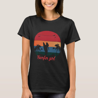 Design für Surfer-Girl-T - Shirt
