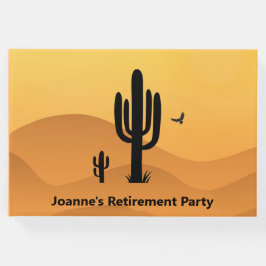 Design Gästebuch der Desert Cactus