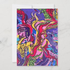 Design-Grußkarte "Jungle Fever" Feiertagskarte