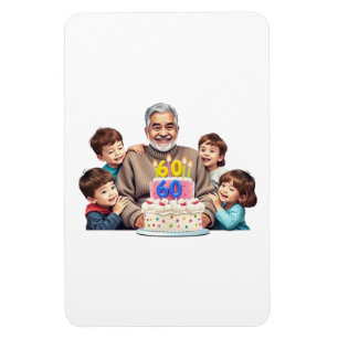 Design Ich wollte ein Design für meinen Vater für Magnet