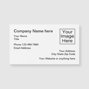 Design Ihres Unternehmens Magnetkarte