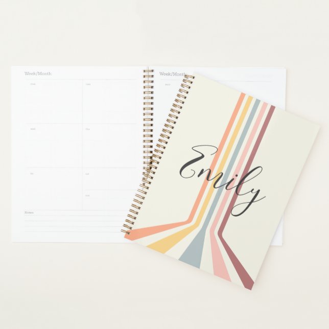 Design im Retro-Stil Planer (Anzeige)