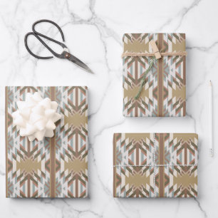 Design inspiriert von den Farben der amerikanische Geschenkpapier Set