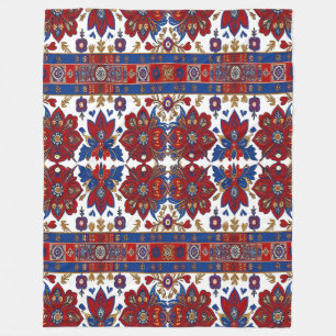 Design inspiriert von serbischer ethnischer Nahtlo Fleecedecke