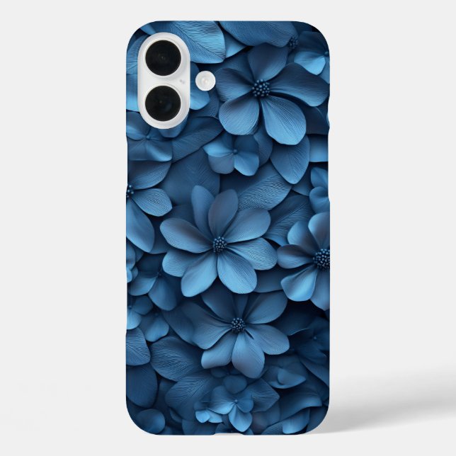 Design-iPhone-Fall für Blumenmuster Case-Mate iPhone Hülle (Rückseite)