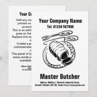 Design-Karte für den Master-Cartoon