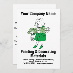 Design-Karte für Malen und Dekorieren Feiertagskarte