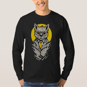 Design Kostüme Cat Mafia Boss Vintag Essential T-Shirt