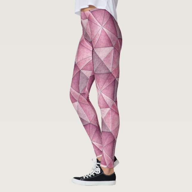 Design-Leggings mit ausgefallenem Muster  Leggings (Links)