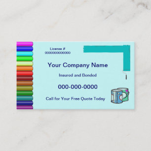 Design/Maler-Visitenkarte Visitenkarte