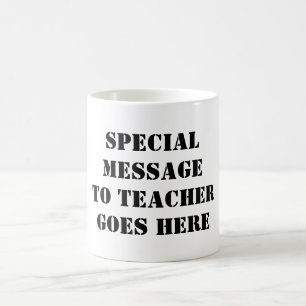 Design Mein eigener Cup Personalisierter Sonderleh Kaffeetasse