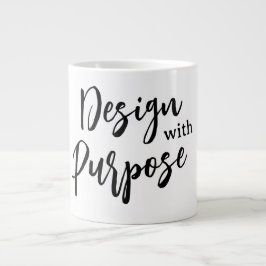 Design mit Absicht  Jumbo-Tasse
