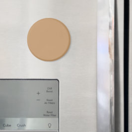 Design mit braunem Hintergrund und weißer Grenze Magnet