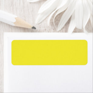 Design mit gelbem Hintergrund und schwarzer Grenze