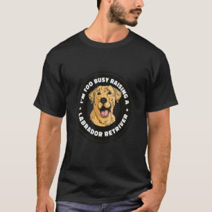 Design mit Labrador Retriever Lab Hund und T-Shirt