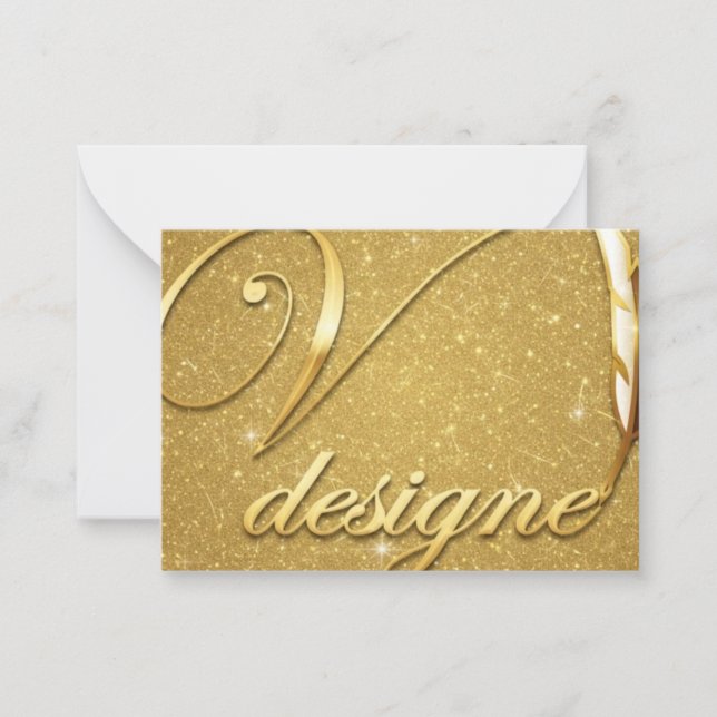 design  mitteilungskarte (Vorderseite)