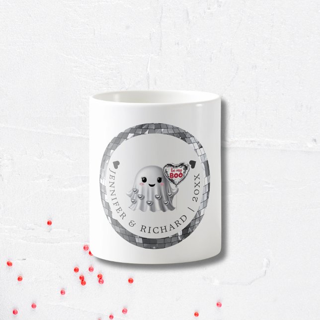 Design-Muster für Silver Ghost Kaffeetasse (Personalized Valentine's Day Mug)