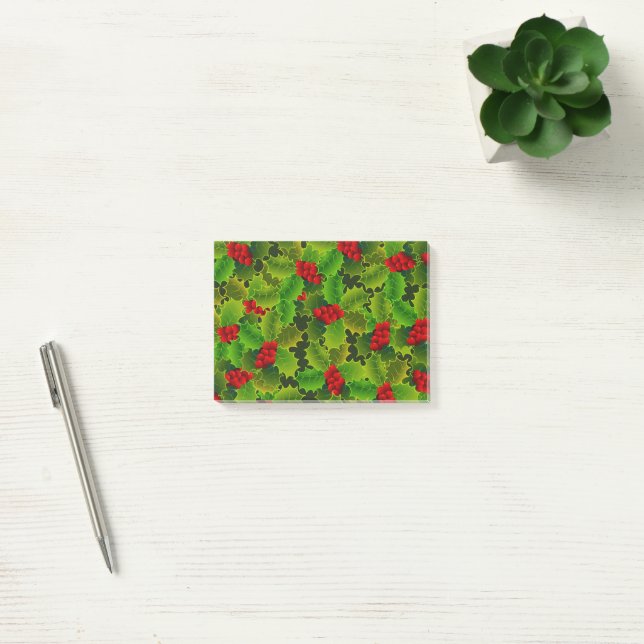 Design-Notes zu Weihnachten und Neujahr Post-it Klebezettel (Büro)