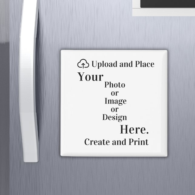 Design oder Foto-Upload anzeigen Magnet (Magnet Your Design or Photo Upload)