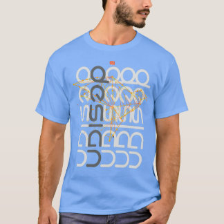 Design Origami Light Abstrakt T-Shirt