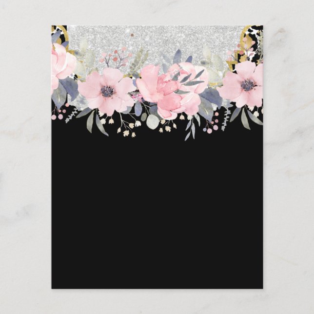 Design-OWN Girly Party-Veranstaltung zum Geburtsta Flyer (Vorne)